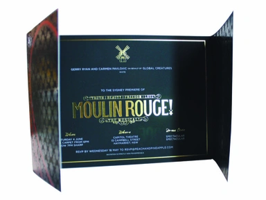 Moulin Rouge Invite