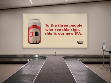 Ill-Conceived Airport Billboard
